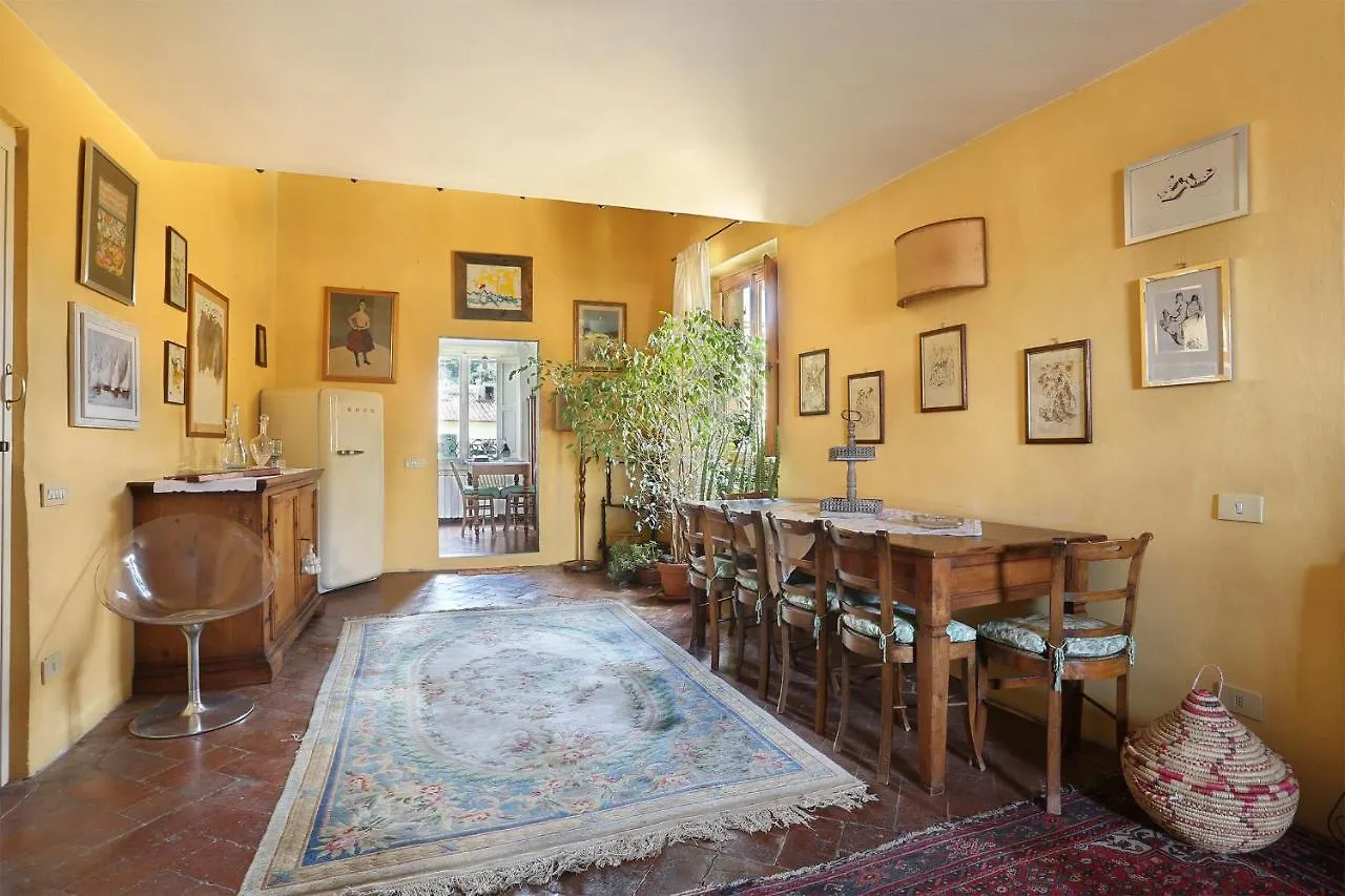 A Postcard View In A Vintage Apartment Florence
