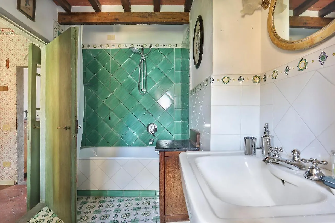 A Postcard View In A Vintage Apartment Florence Italië