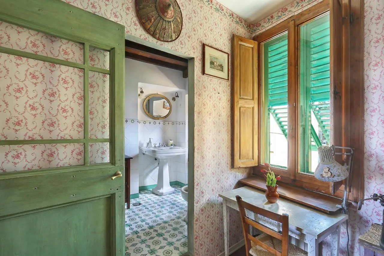 A Postcard View In A Vintage Apartment Florence